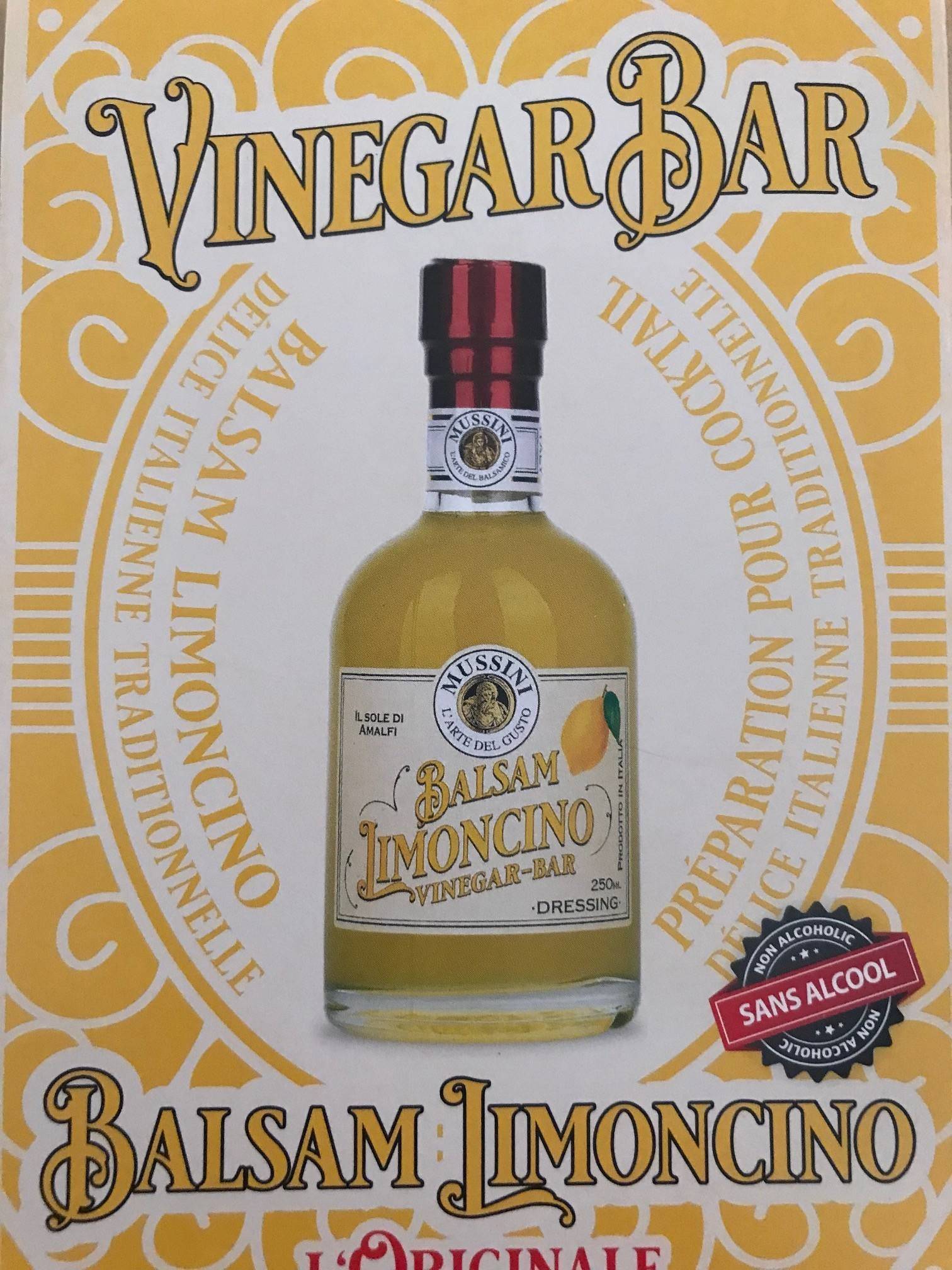 Vinegar Bar Lemoncino